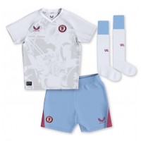 Aston Villa Moussa Diaby #19 Auswärts Trikotsatz Kinder 2023-24 Kurzarm (+ Kurze Hosen)